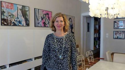 Jeannette Hagen engagiert sich für Flüchtlinge und lädt zu Kultursalons in ihre Wilmersdorfer Wohnung ein.