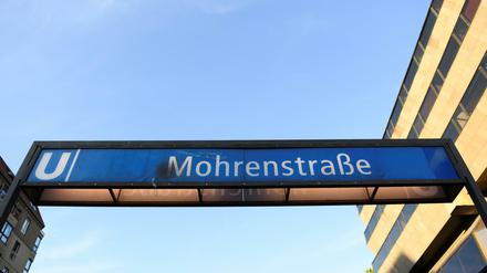 Die BVG will den U-Bahnhof Mohrenstraße umbenennen.