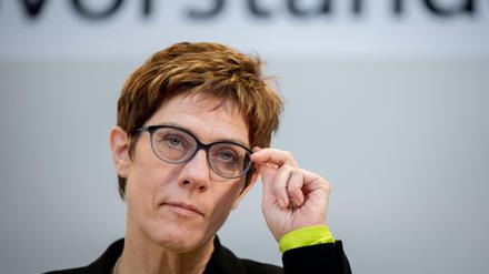 Annegret Kramp-Karrenbauer, Bundesvorsitzende der CDU, sprach mit Giovanni di Lorenzo über ihre Ziele für 2019.