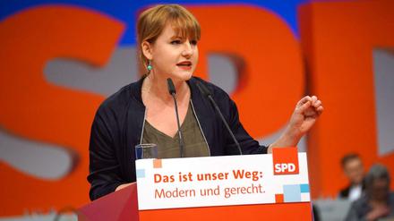 Annika Klose, Landesvorsitzende der Jungsozialisten Berlin. 
