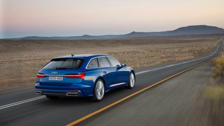 Hinterm Horizont geht's weiter: Der Audi A6 Avant ist prädestiniert für Langstrecken.