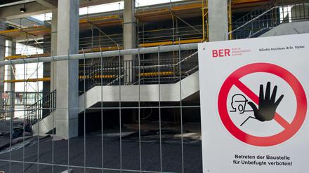 Dauerbaustelle: Ein aktuelles Bild vom Flughafen BER, der ursprünglich im vergangenen Sommer eröffnet werden sollte.