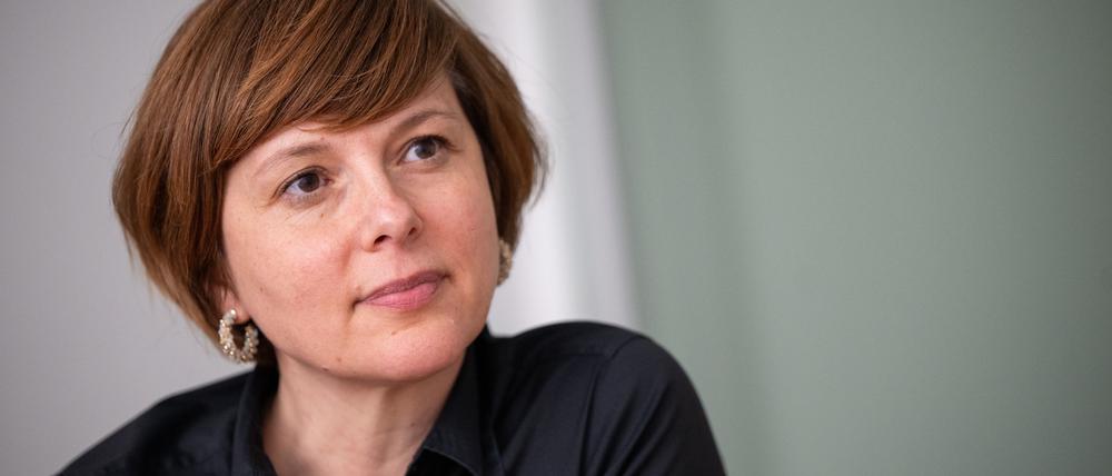 Katarina Niewiedzial, Beauftragte für Partizipation, Integration und Migration der Stadt Berlin.