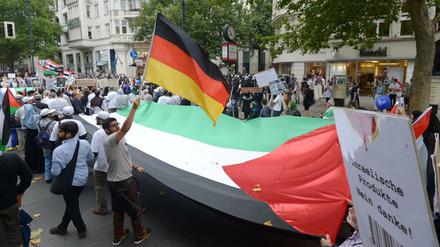 Seit zwanzig Jahren findet die zentrale Al-Quds-Kundgebung in Berlin statt. Die Route führt auch über den Kurfürstendamm.