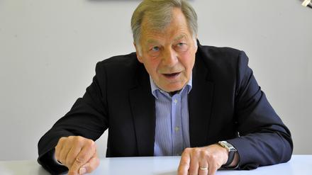 Eberhard Diepgen (CDU ), ehemaliger Regierender Bürgermeister von Berlin. 
