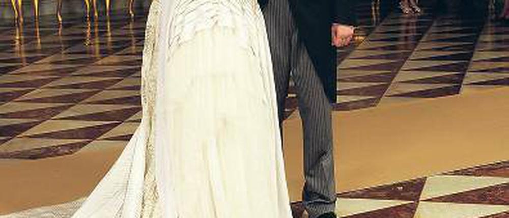 Ja, ich will. 2011 heirateten auch Georg Friedrich Prinz von Preußen und Prinzessin Sophie in Potsdam, in den Neuen Kammern im Park Sanssouci. Foto: dpa