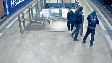 Beim Einbruch ins Bode-Museum wurden die Tatverdächtigen von Überwachungskameras der S-Bahn erfasst.