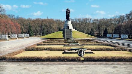Das Sowjet-Denkmal im Treptower Park.