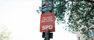 Plakate zur EU-Wahl in Berlin. (Symbolbild)