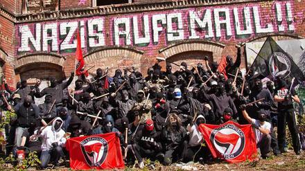 "Nazis auf's Maul": So mobilisieren radikale Linke zum 1. Mai in Berlin.