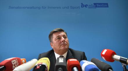 Berlins Innensenator Andreas Geisel (SPD) ist zufrieden mit den Krimininalitätszahlen. 