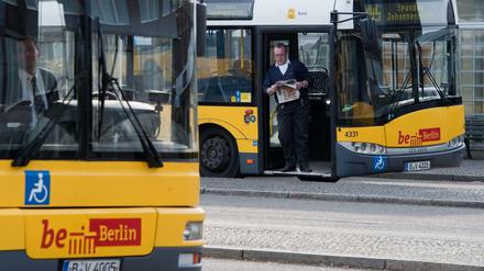 Die Lesegeräte für die elektronischen Karten (E-Ticket) in den Bussen der BVG werden abgeschaltet. 