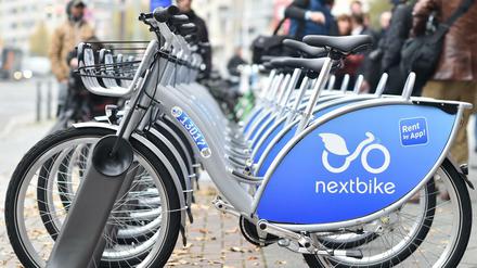 Die Stationen des Leihradanbieters Nextbike stehen bislang vor allem innerhalb des S-Bahnrings. Flächendeckend werden sie in Berlin frühestens 2024 zu sehen sein.