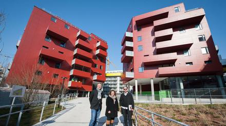 Die Wohnungsbaupolitik in Wien könnte ein Vorbild auch für Berlin sein, findet der SPD-Politiker Klaus Mindrup. So auch die Sozialwohnungen im Wiener Sonnwendviertel. 