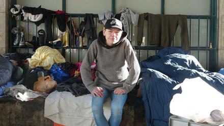Am Kottbusser Tor ist ein Obdachlosenlager entstanden. „Keiner nimmt hier Rücksicht“, sagt Sabrina Zimmermann. 