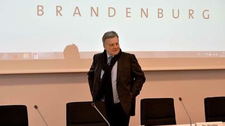 Gast im Brandenburger Landtag. Hartmut Mehdorn sprach am Montag im BER-Sonderausschuss in Potsdam.