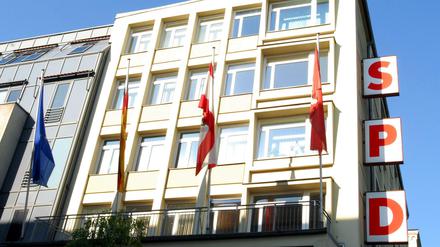 Die Landeszentrale der Berliner SPD in der Müllerstraße. 