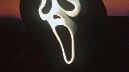 Beliebte Halloween-Maske aus den Scream-Filmen.