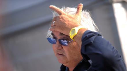 Flavio Briatore in Monza.