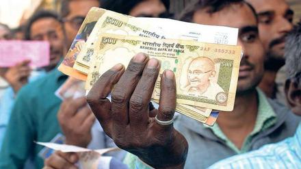 Diese Banknoten haben in Indien keinen Wert mehr.