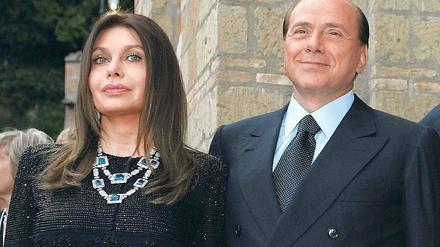 Gehen nun auch finanziell getrennte Wege: Veronica Lario und Italiens Ex-Premier Silvio Berlusconi. 
