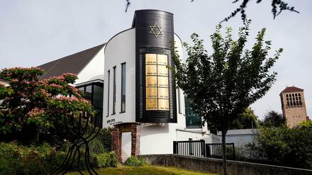 Die Synagoge «Beith Shalom» in der Innenstadt von Speyer in Rheinland-Pfalz.