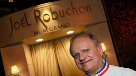 Sternekoch Robuchon 2014 in Las Vegas.