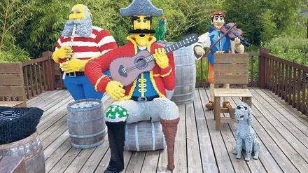 Die Piraten sind überall. Im Legoland gibt es für sie allerdings nichts zu holen. Gewinner sind hier vor allem Kinder. 