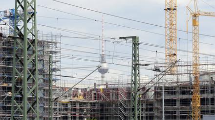In Berlin werden immer noch viele Flächen neu bebaut. 