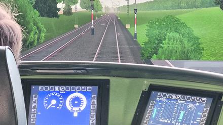 Erkennt der Fahrsimulator sicher Hindernisse auf dem Gleis?