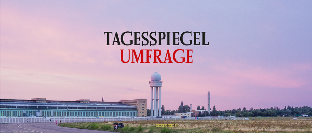 Umfrage Tempelhofer Feld