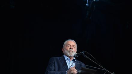 Der künftige brasilianische Präsident, Luiz Incio Lula da Silva. 