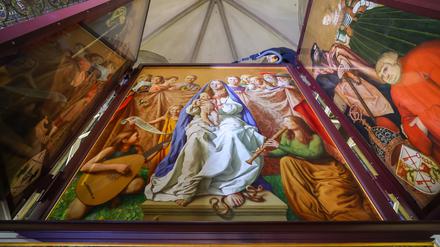 Der Cranach-Triegel-Altar gefährdete den Unesco-Welterbetitel des Doms.