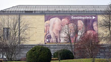 Die Berliner Gemäldegalerie, am Kulturforum. 