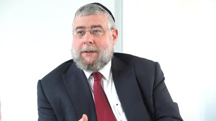 Pinchas Goldschmidt (* 21. Juli 1963 in Zürich) ist Vorsitzender der Europäischen Rabbinerkonferenz. (Archivfoto)
