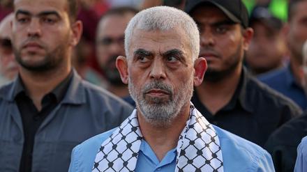 Hamas-Militärchef Jihia Sinwar im Oktober 2022.