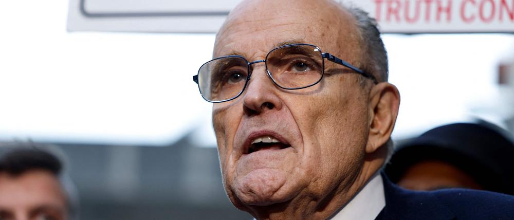 Der frühere Bürgermeister von New York, Rudy Giuliani.