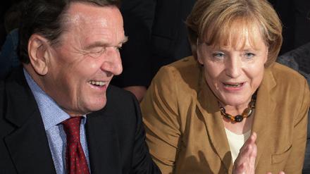 Merkel und Schröder