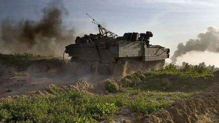Panzer im Gazastreifen
