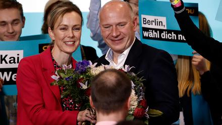 Manja Schreiner arbeitete bisher als Cheflobbyistin der Berliner Baubranche, ist stellvertretende Landesvorsitzende der Berliner CDU. 