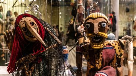 Rund 4000 Marionetten und Handpuppen gibt es im Puppentheater-Museum. 