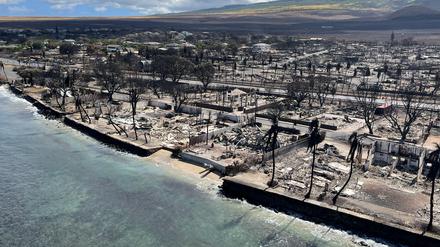 Das zerstörte Laihaina auf Maui.