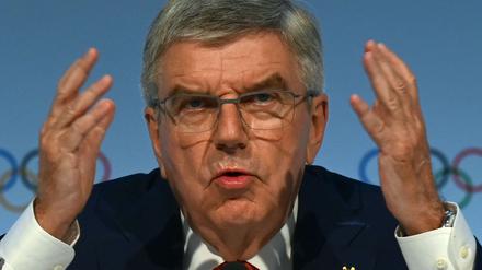 IOC-Präsident Bach steht vor einer großen Entscheidung.