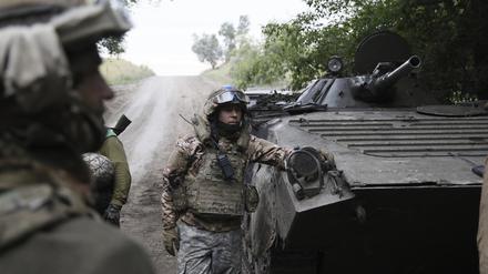 Ukrainische Soldaten.