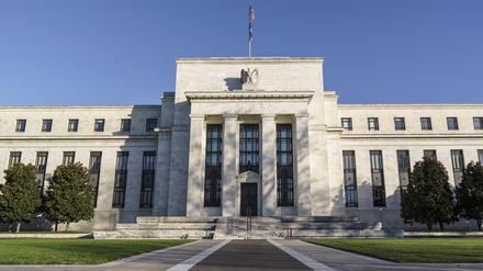 USA, Washington: Das Gebäude der US-Notenbank Federal Reserve (Fed).