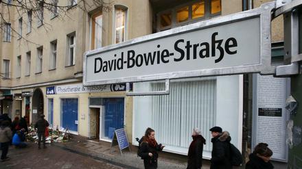Liegt das Haus Hauptstraße 155 bald in der hier schon mal fingierten Bowie-Straße?