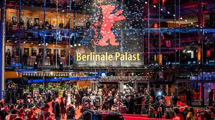 Der Berlinale Palast bei der Bären-Gala am 29. Februar. 