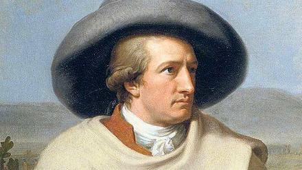 Kein Multikulti? Selbst Goethe (hier auf J. H. Tischbeins berühmtem Gemälde "Goethe in der römischen Campagna", 1987) liebte die Fremde. Ohne den Blick über die Grenzen ist Nationalkultur nicht denkbar. Oder wo beginnt die andere Kultur? Erst jenseits des Mittelmeers? 