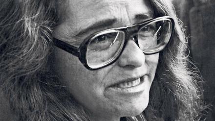 Kate Millett (1934–2017) im Jahr 1979.