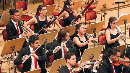 Con amor. Das Orquesta Sinfónica Juvenil Nacional aus Chile.